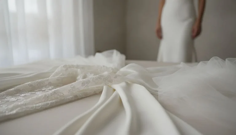 quel tissu choisir pour une robe de mariée