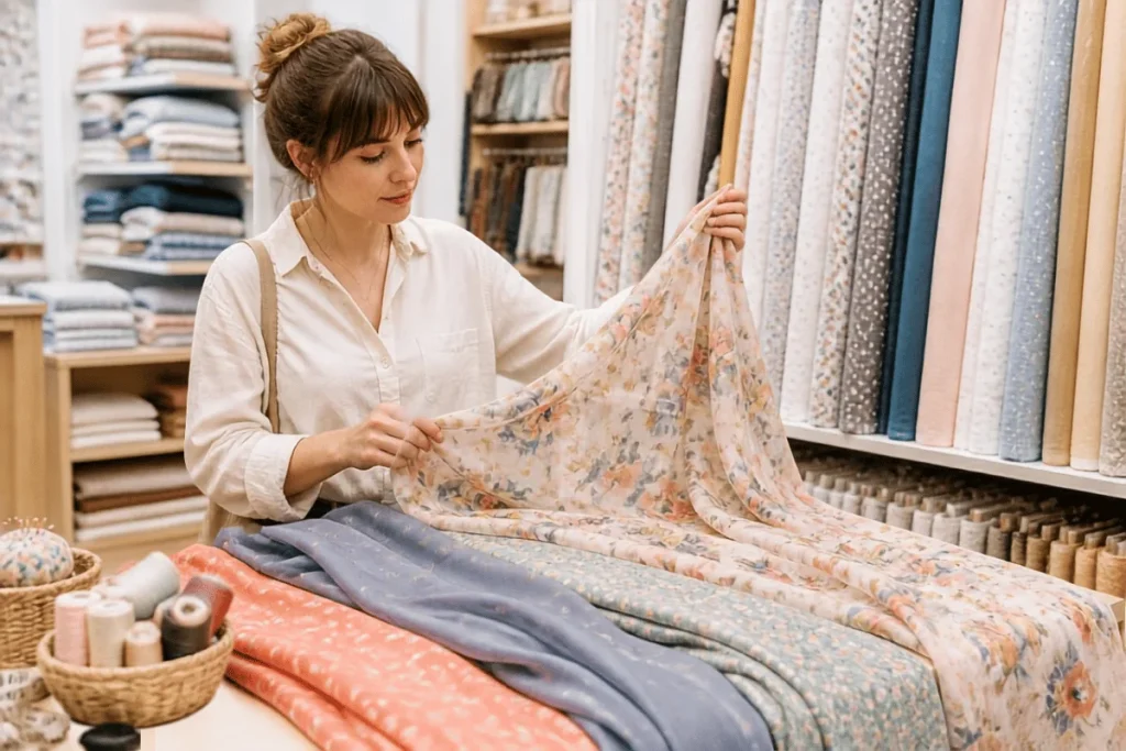 quel tissu pour une robe fluide
