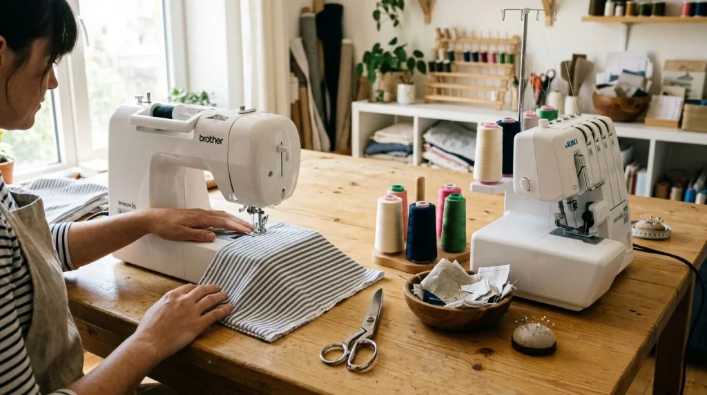 acheter surjeteuse si on a machine a coudre
