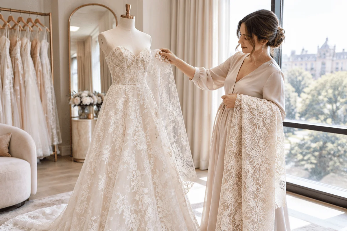 choisir dentelle idéale pour mariage